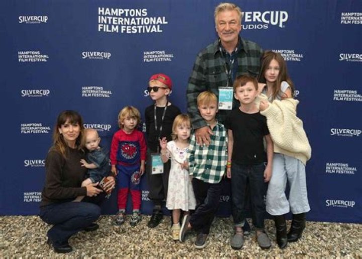 Alec Baldwin and wife make extremely rare public appearance with all seven children