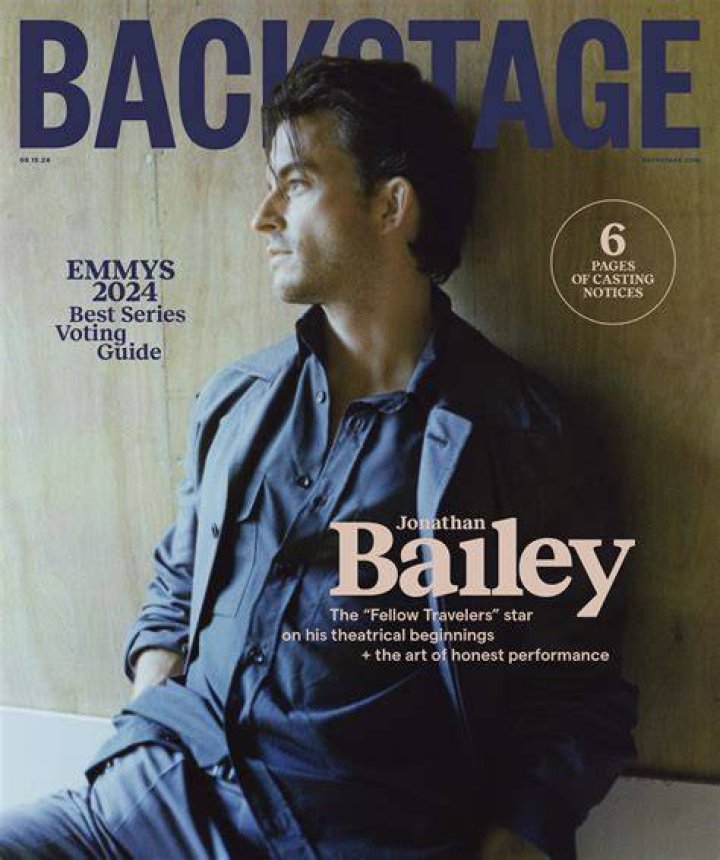 Backstage Magazine cover featuring Josh Gad