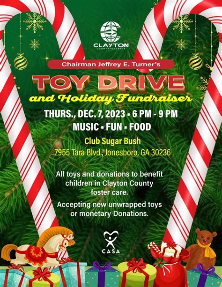 Chris Brown Attends Holiday Toy Drive