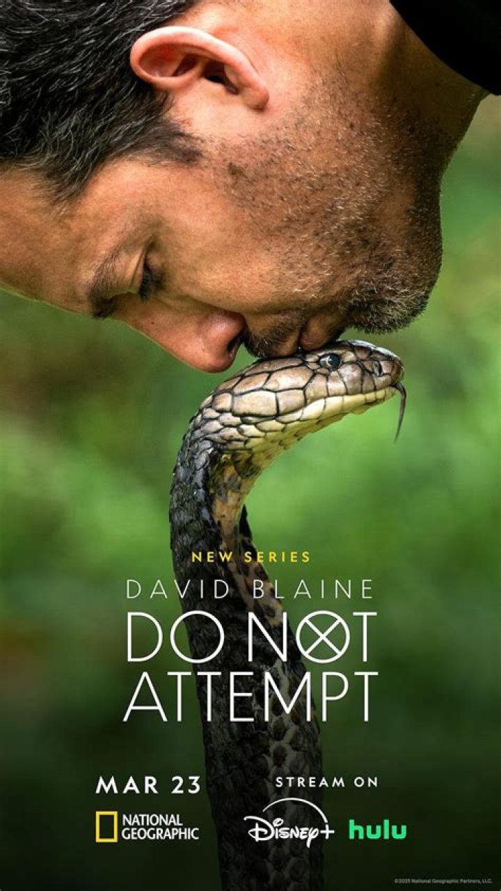 David Blaine Poster with Hanger G341332