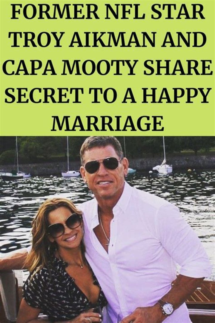 What is Troy Aikman's Wife Capa Mooty's Net Worth? Also learn about her Children and Married Life